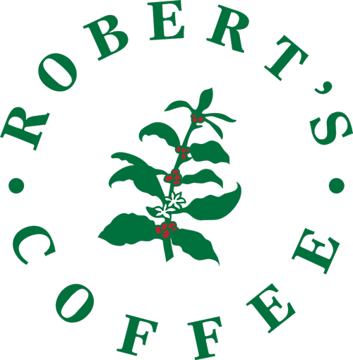 Logotyp för Roberts coffee